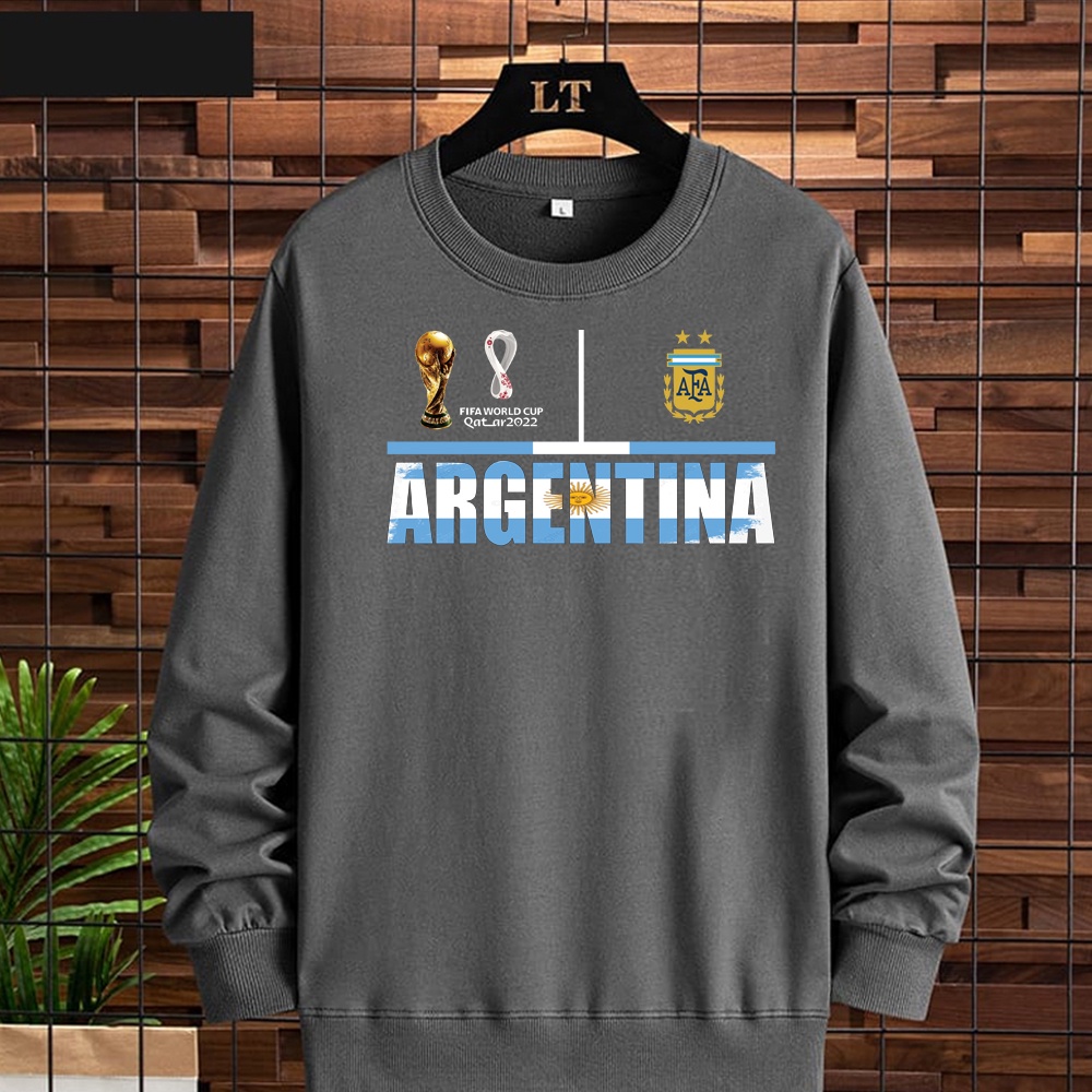 SWEATER PRIA / WANITA /UNISEX EDISI KHUSUS PIALA DUNIA 2022 ARGENTINA