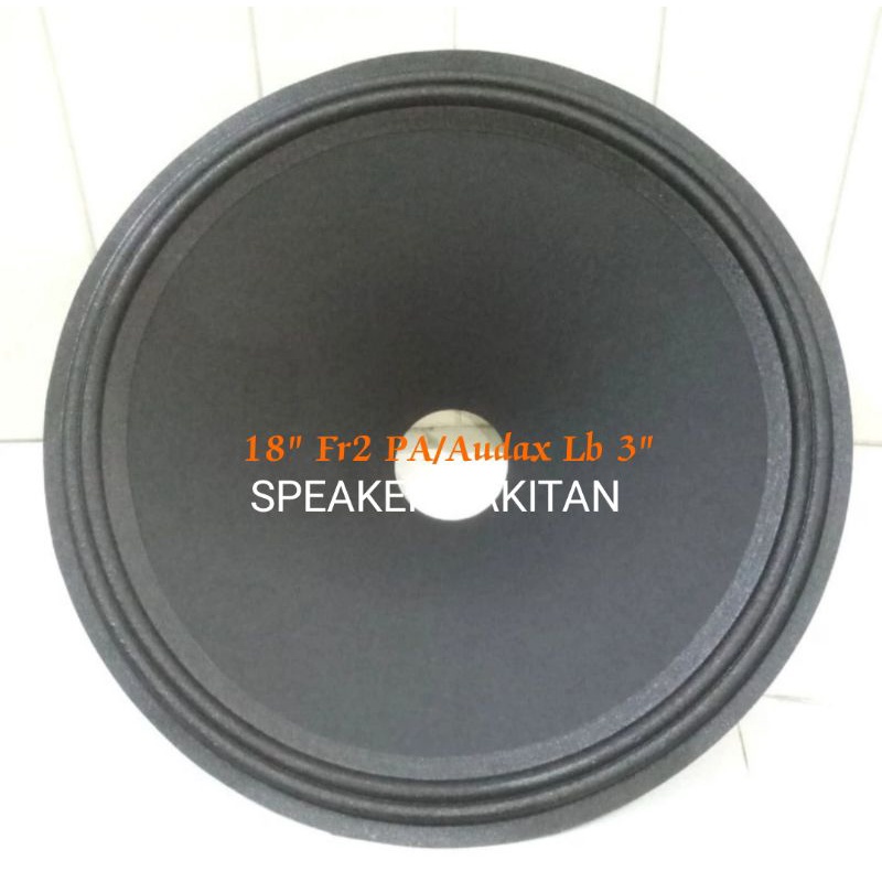 Daun Speaker 18 inch PA / Audax Lubang 3 inch .2pcs