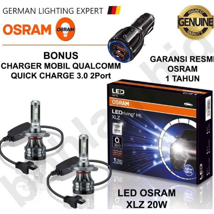 Lampu LED Mobil H7 OSRAM XLZ New Generation Bohlam Putih LED