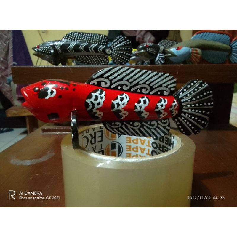 patung chana / patung ikan chana