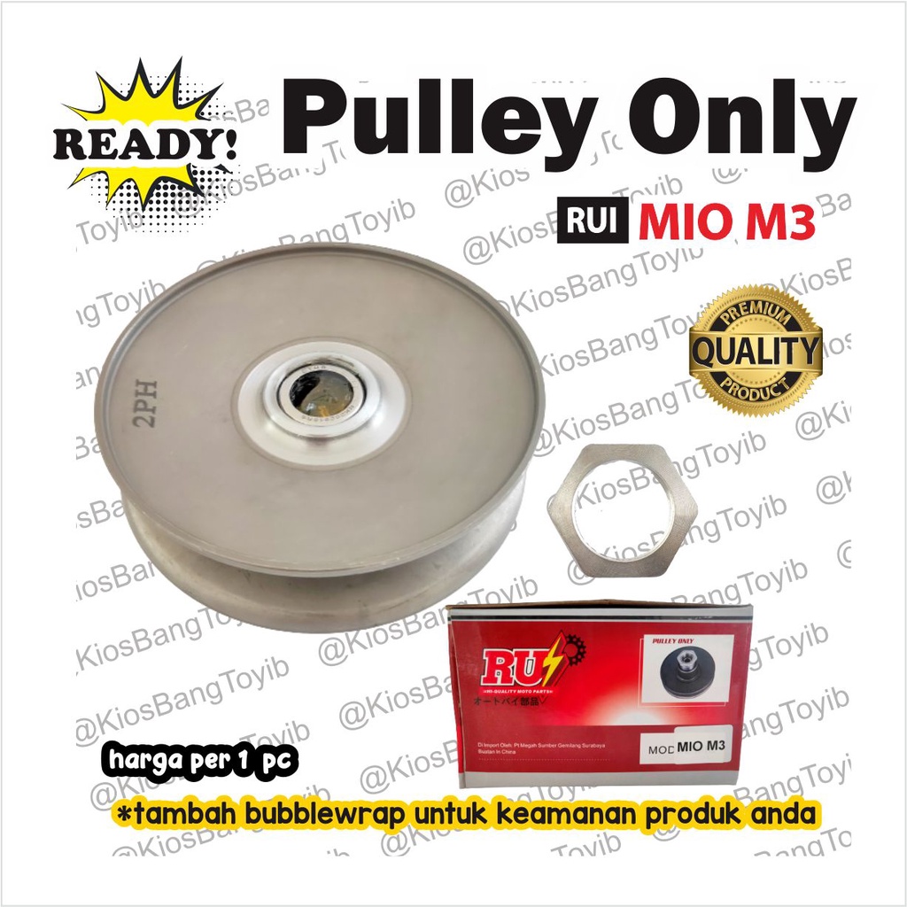 Pully Pulley Only MIO M3, Mio Z, Soul GT 125, XRide 125, Fino FI (RUI)