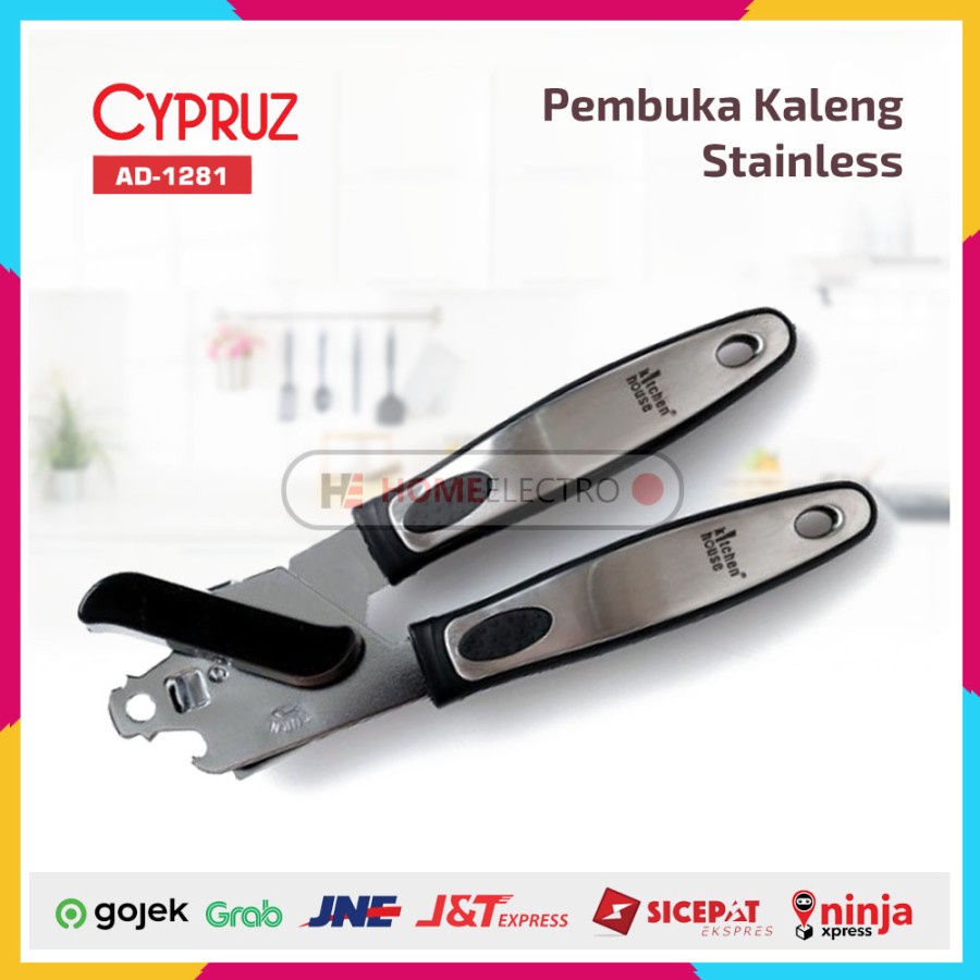 Cypruz AD-1281 Bukaan / Pembuka Kaleng Stainless Steel