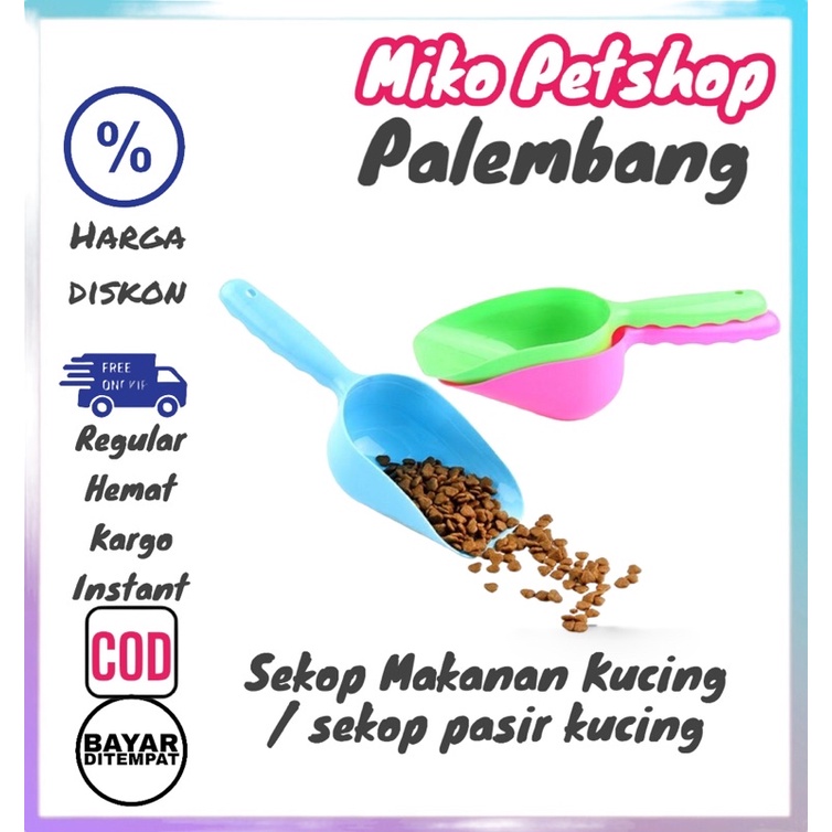 Sekop Makanan Kucing