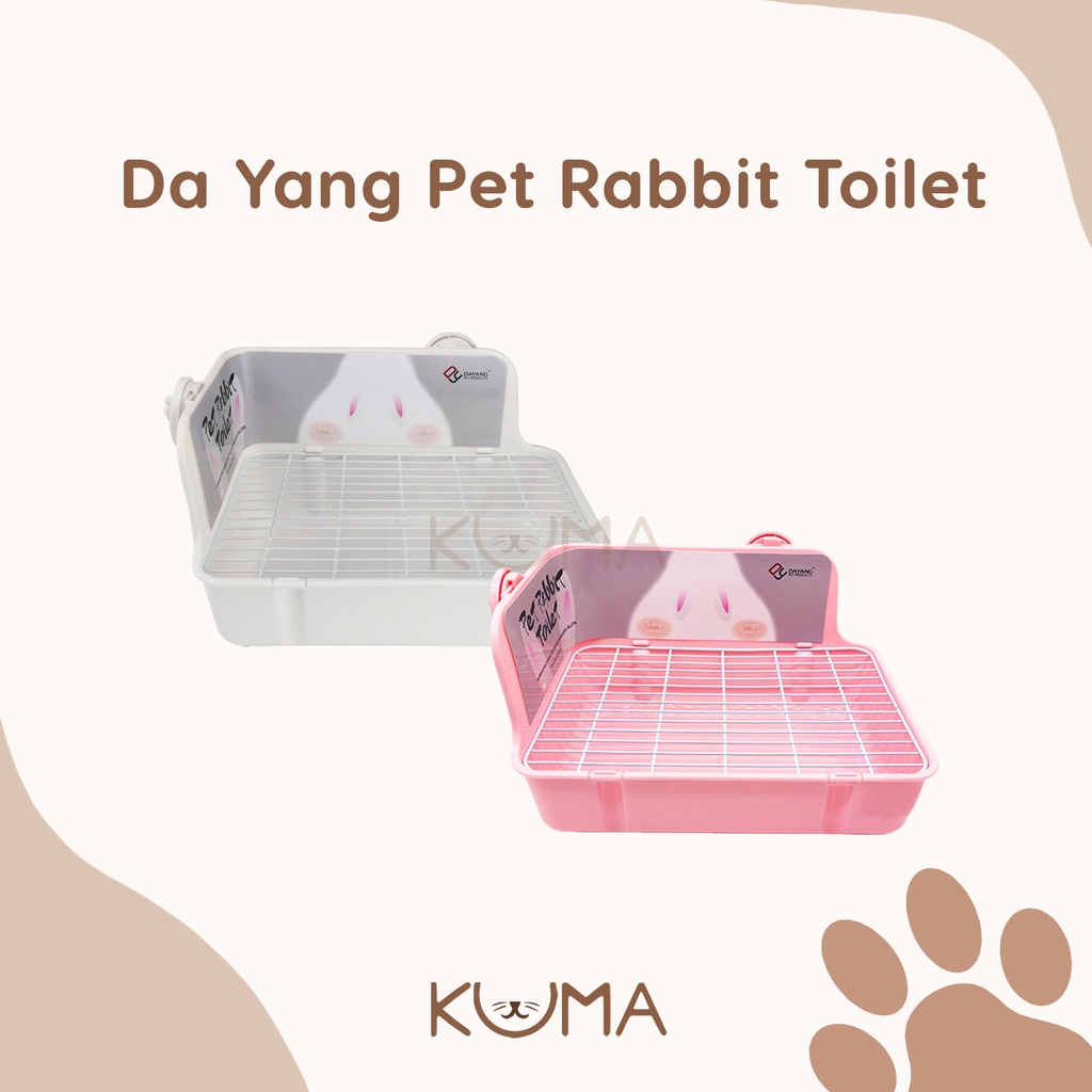 Jual [KUMA] Da Yang Pet Toilet Kelinci MEDIUM Tempat Pipis Kelinci