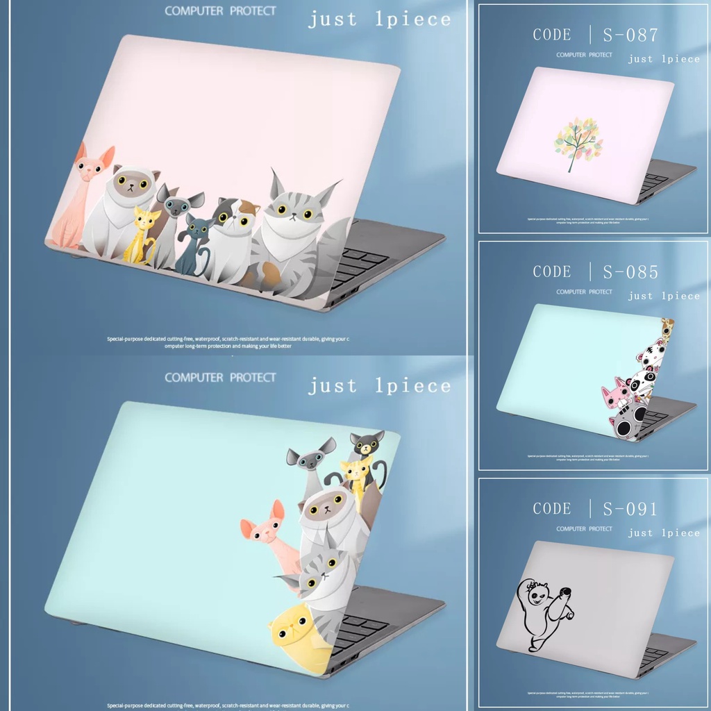 1pc Universal Bebas Potong COD Custom Stiker Kulit Laptop Untuk huawei MateBook D14 MateBook B3-41 MateBook E 14 &quot;15.6&quot; Notebook Komputer Decal Game Cinnamoroll Designs Covers