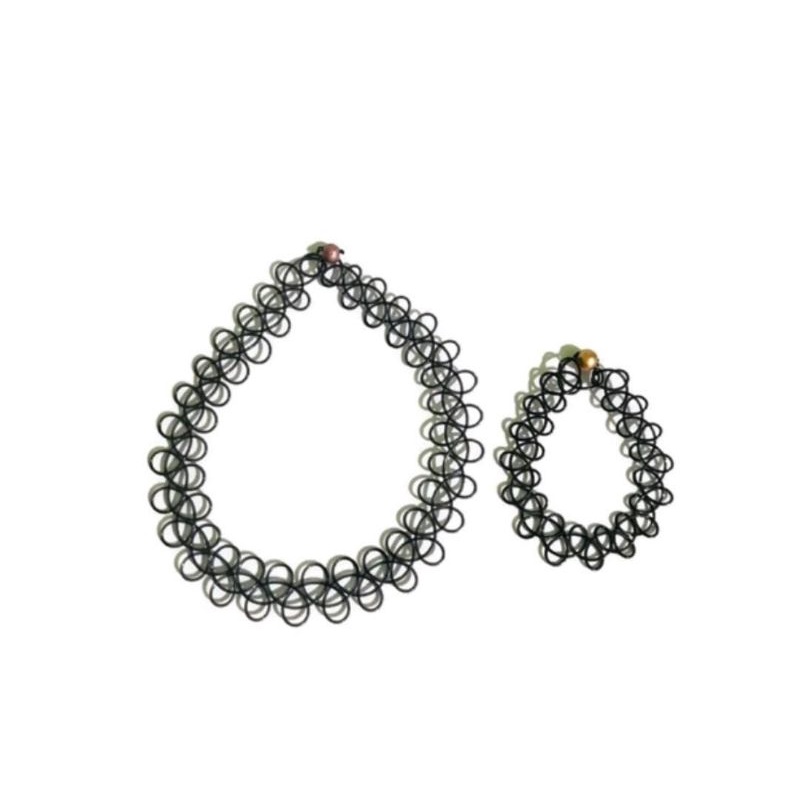 Gelang Tatto || Mainan Gelang Tato Hitam || Mainan Gelang Kalung Hitam