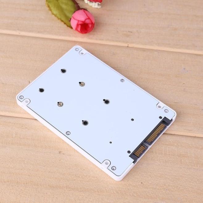 ADAPTER MSATA SSD TO SATA KONVERTER DENGAN CASING ENCLOSURE