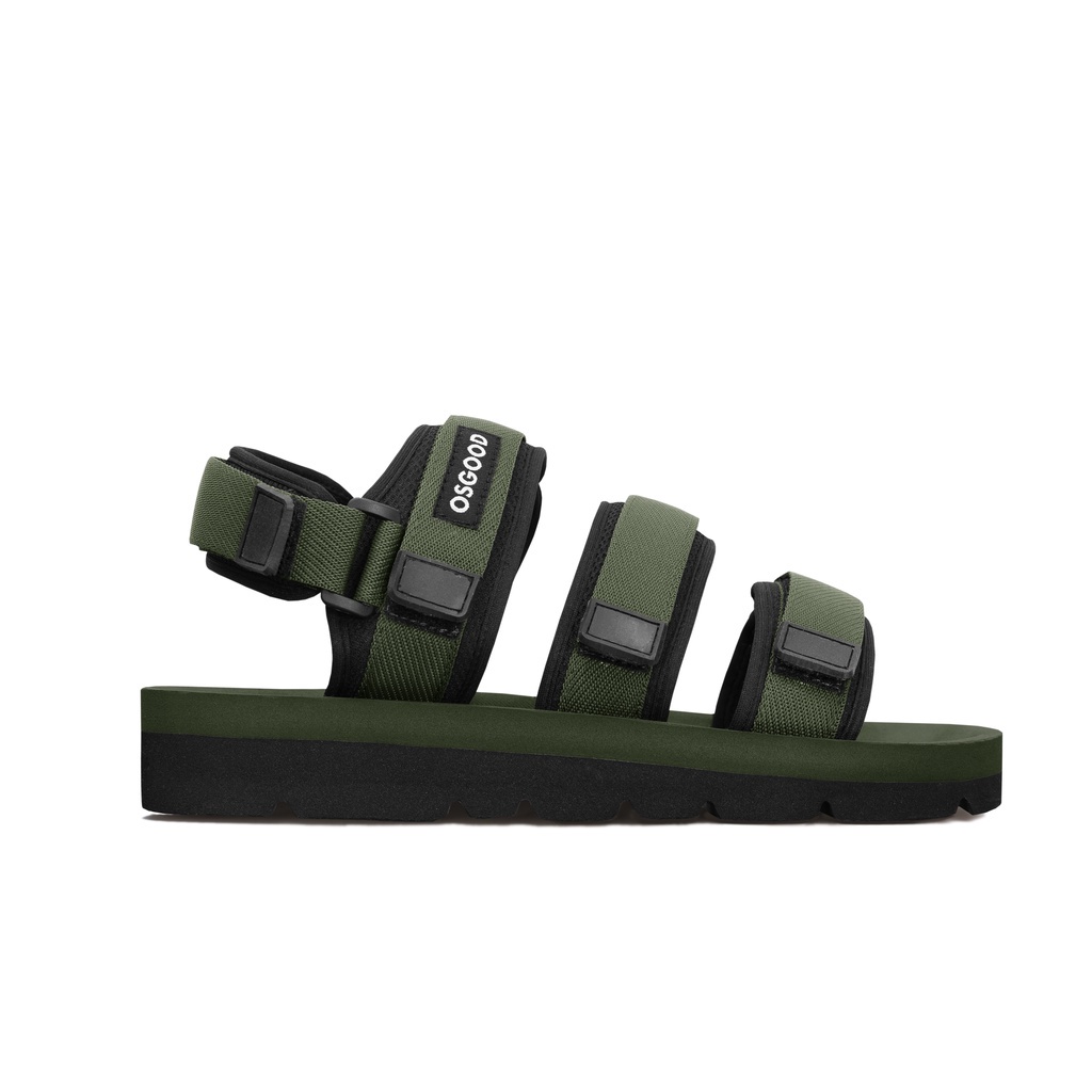 Osgood Original | Sandal Gunung & Traveling Sendal Outdoor Pria Malmo Special Olive Black