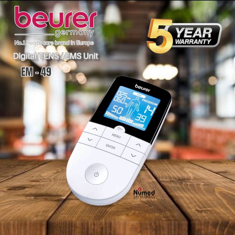 Beurer EM 49 Digital TENS / EMS Original Beurer EM-49 / Alat Pijat Digital Beurer EM49