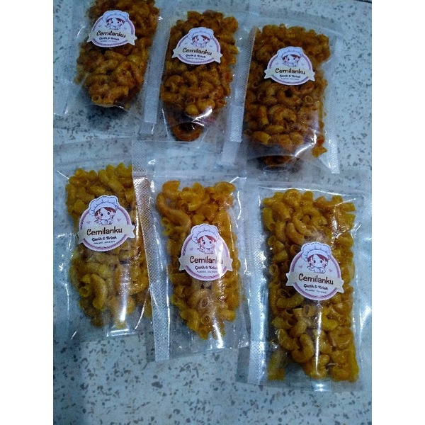 

Makaroni Kriuk ( Cemilanku)