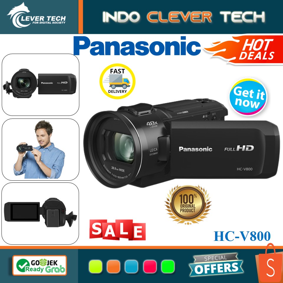 Panasonic HCV800 Panasonic HC-V800 Full HD Camcorder