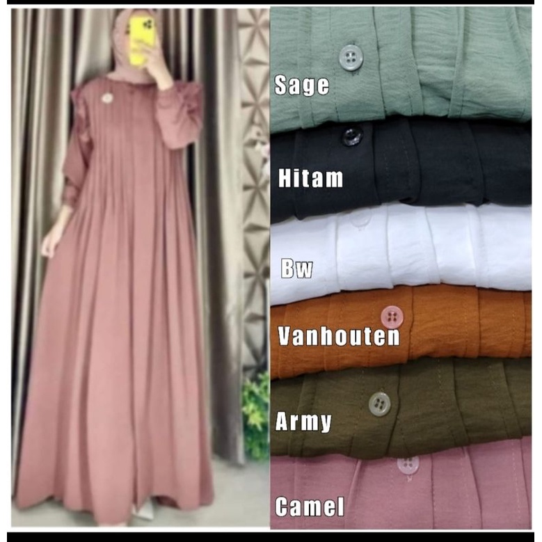 GAMIS CRINCLE AIRFLOW LD112 GAMIS CRINCLE PREMIUM GAMIS MUSLIM GAMIS KEKINIAN