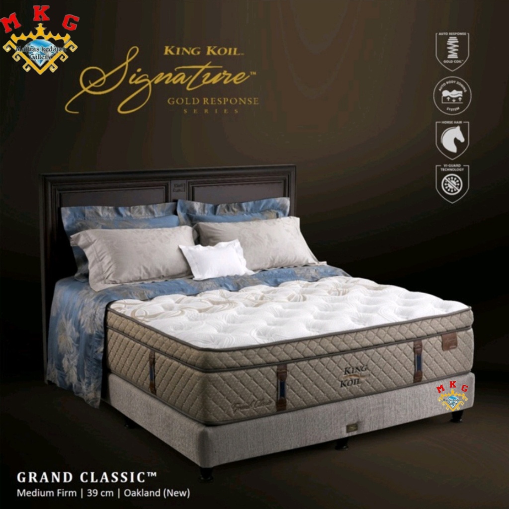 King Koil Kasur Springbed Grand Classic - PROMO FREE DIVAN SANDARAN