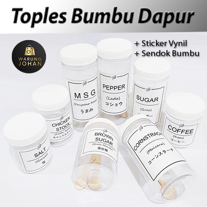 TOPLES BUMBU DAPUR / TOPLES TABUNG / TOPLES / TOPLES BUMBU