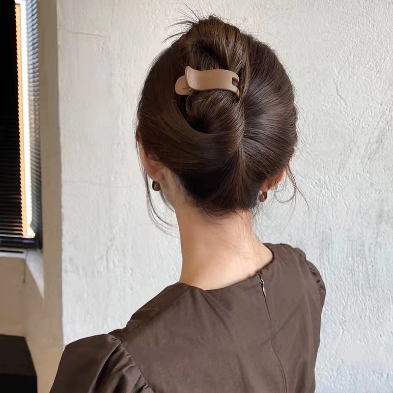 3SP | ART47 Jedai Doff Jepit Rambut Wanita Korea Jepit Taring Ikan Cakar Ponytail Hairclaw Jepitan Lucu Cantik Jepitan Wanita Jepitan Anak Jepitan Dewasa