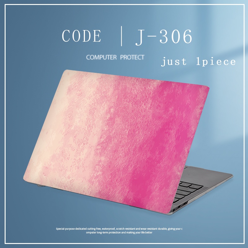 1pc Universal Bebas Potong (COD) Stiker Laptop Notebook Pelindung Cover Skin Untuk Semua Ukuran MacBook