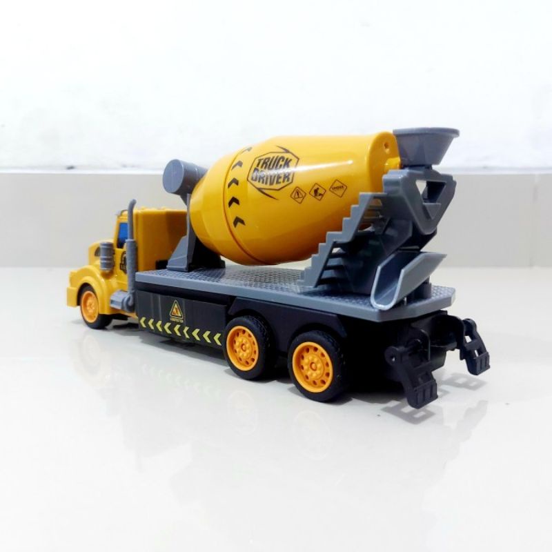 Rc Truk Molen LED - Mainan Mixer Truck Remote Control Anak Edukasi Radio Remot Kontrol