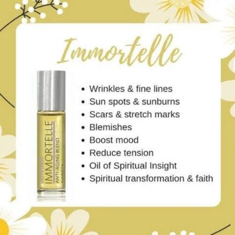 LAST STOCK !!! IMMORTELLE DOTERRA serum anti aging