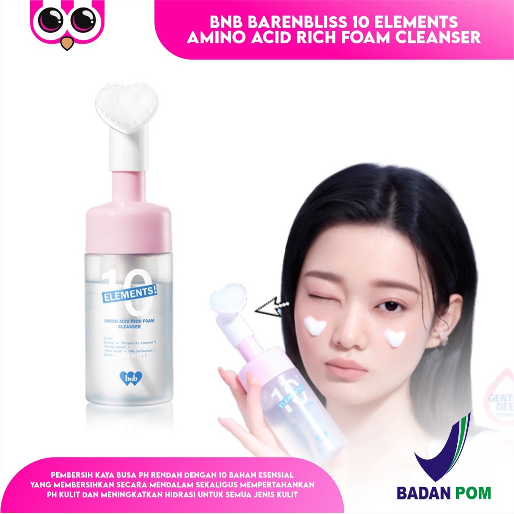 Jual BNB BARENBLISS 10 ELEMENTS AMINO ACID RICH FOAM CLEANSER / FACE ...