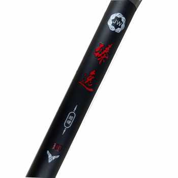 GS7i Jw Joran Pancing Antena Portable Spinning Rod Carbon Fiber Telescopic 3.0m Zh05 Hitam Ori-YA