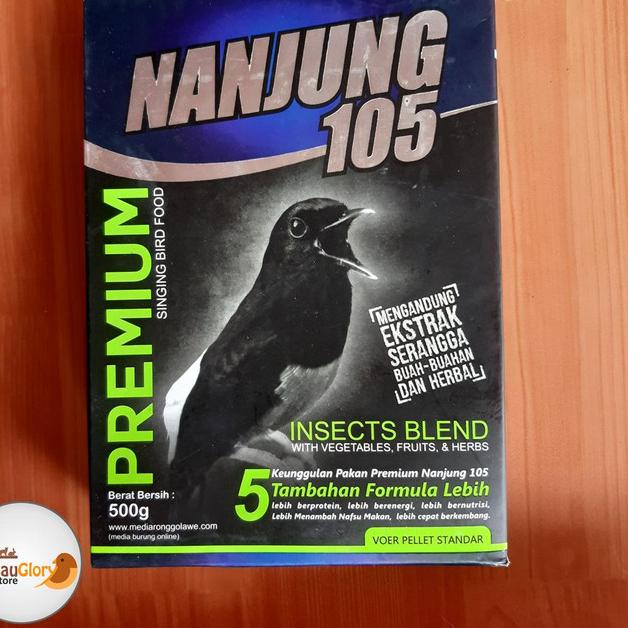 Nanjung 105 Voer Pelet Ebod Jaya Pakan Burung Juara Lomba Untuk Murai