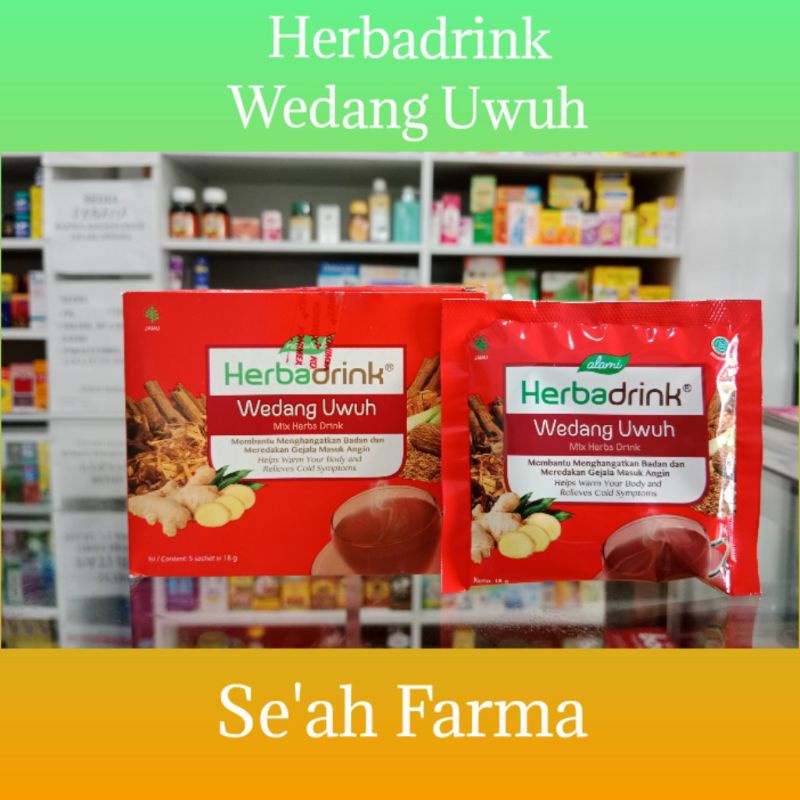 Jual Herbadrink Wedang Uwuh Minuman Hangatkan Badan Meredakan Masuk Angin Persachet 3981