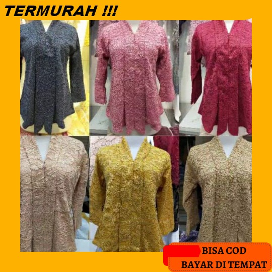 Kebaya Bordir | Kebaya Floy Super Jumbo Kutubaru Kartini Busui Keroncong Busana | Kebaya Batik | Keb