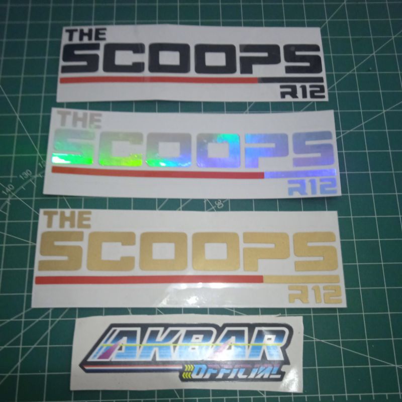stiker logo scoopy r12 sticker scoopy r12