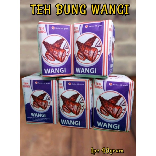 

TEH BUNG UNGU / TEH TUBRUK CAP BUNG 1 SLOK ISI 10 x 40gr