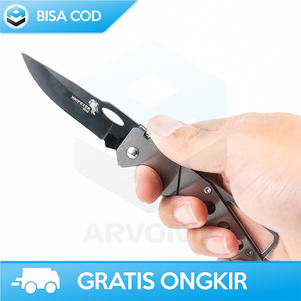 POCKET KINIFE PISAU SAKU LIPAT PORTABLE KNIFEZER PERLENGKAPAN BERKEMAH