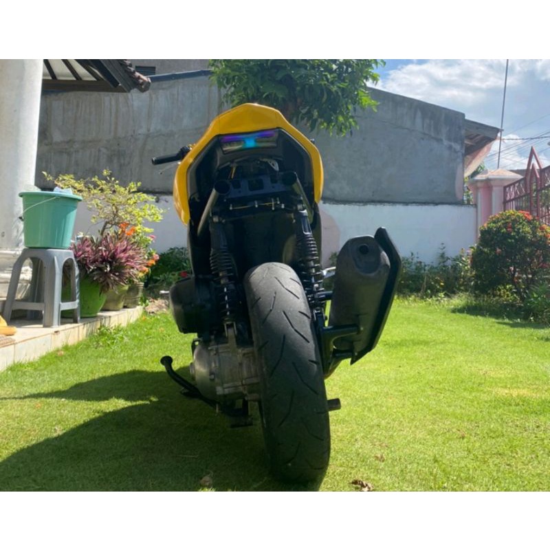 Stoplamp Aerox lama RGB lampu belakang Aerox pelangi / Rainbow