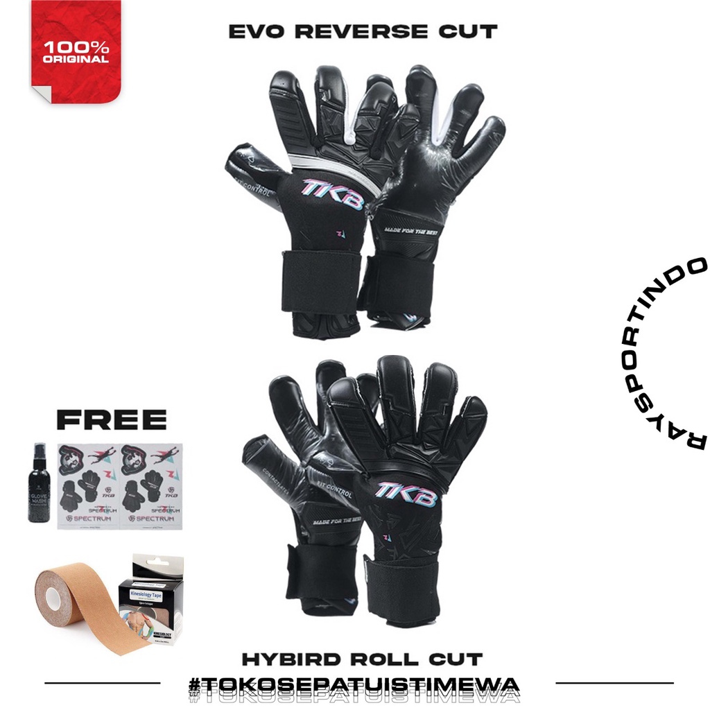 GLOVE TKB FORSTE 2.0 SPECTRUM 2 EVO REVERSE & HYBRID ROLL CUT