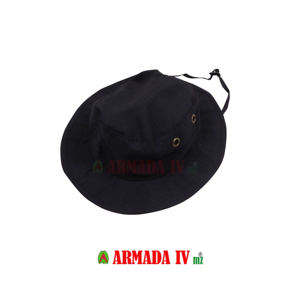 Topi Rimba DALMAS Topi Outdoor Hitam