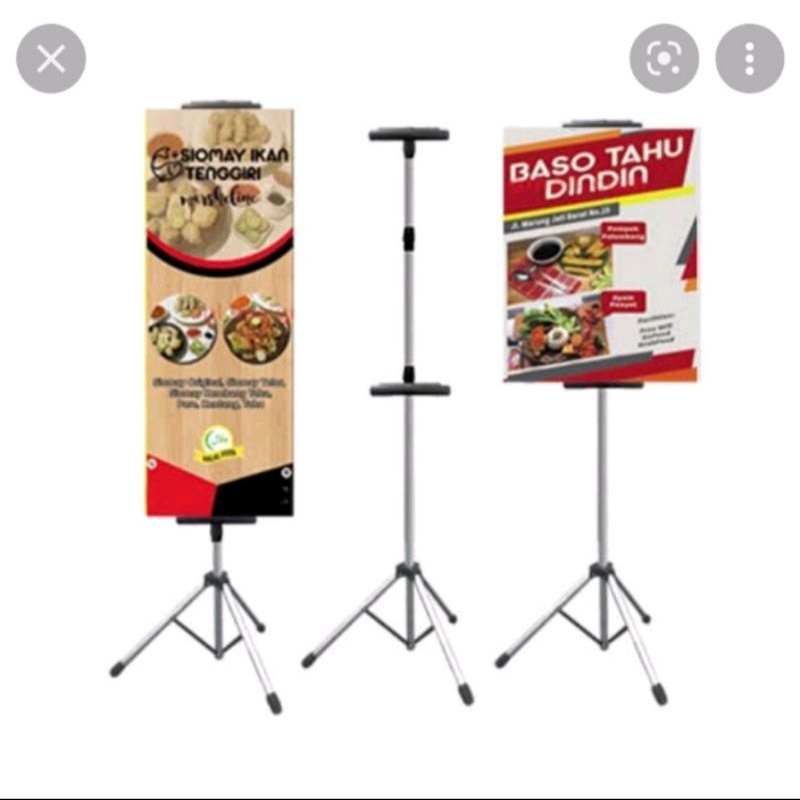 Jual Tripod Banner Tripod Sisi Tripod Stand Tripod Display Shopee Indonesia