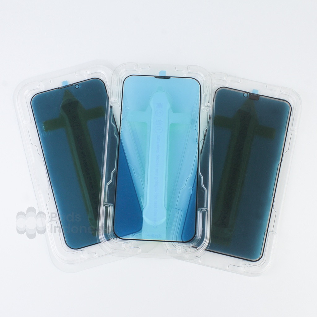 [TERMURAH!] Tempered Glass Axian x Pods Indonesia iPhone - X XR XS 11 12 13 14 Pro Max I Anti Gores &amp; Anti Spy I Screen Guard