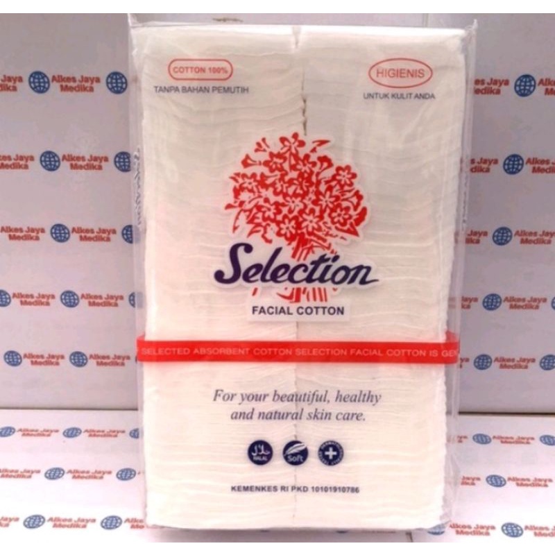 Kapas selection Fasial cotton/ kapas kecantikan/ kapas selection