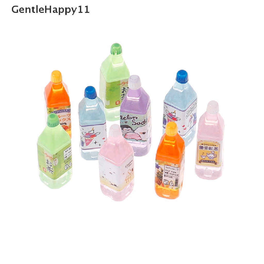 Gentlehappy 5PCS Rumah Boneka Miniatur Makanan Bermain Jus Jepang Teh Minuman Model Props Life Set id