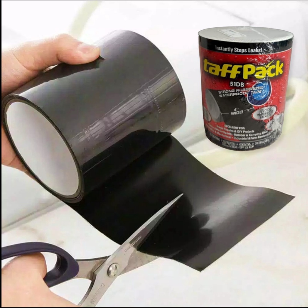 TaffPack Lakban Anti Bocor Waterproof Anti Leak / Lakban Waterproof Penambal Tenda Bocor
