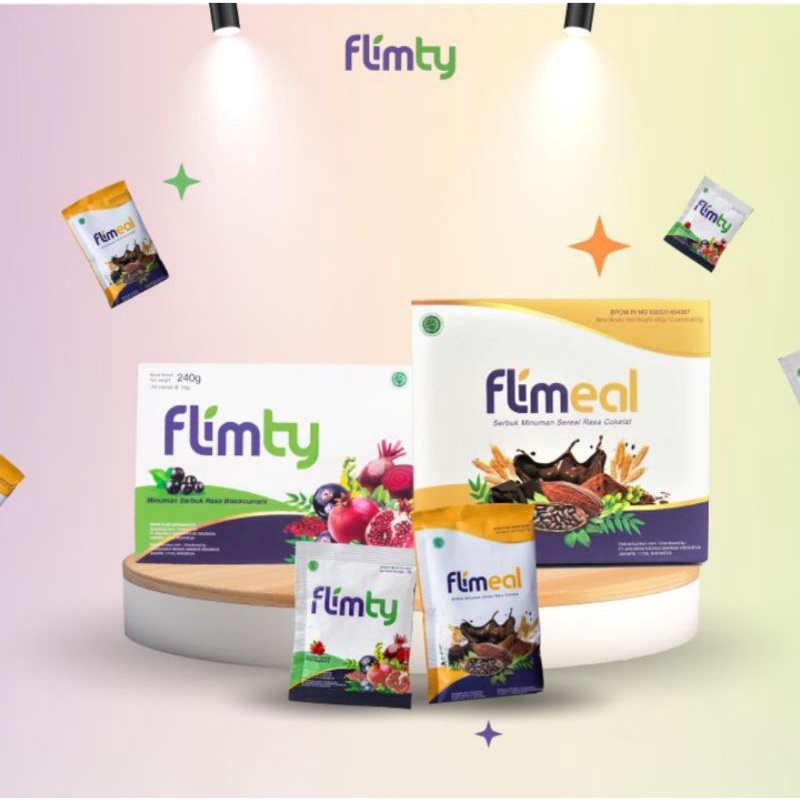 Bundling 1 box Flimty dan 1 box flimeal