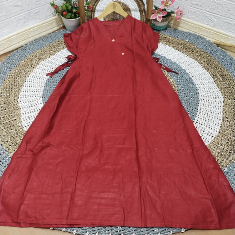 DASTER KIMONO PENDEK || DRESS KIMONO || HOMEDRESS KIMONO KEKINIAN-W