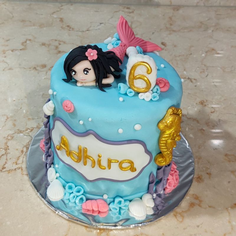 

Cake Ulang Tahun Mermaid / Putri Duyung