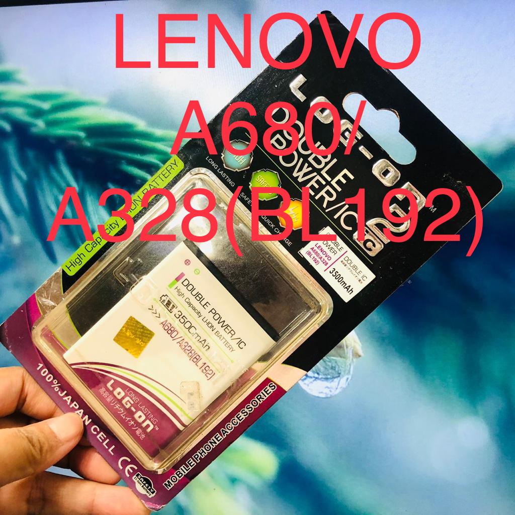 PROMO SULTAN!!! BATERAI LOG ON DOBEL POWER LENOVO A316-A369/ LENOVO A680-A328/ LENOVO A706/ LENOVO A7000/ LENOVO P770/ LENOVO S920/ LG G4 STYLUS/ MAXTRON B13A