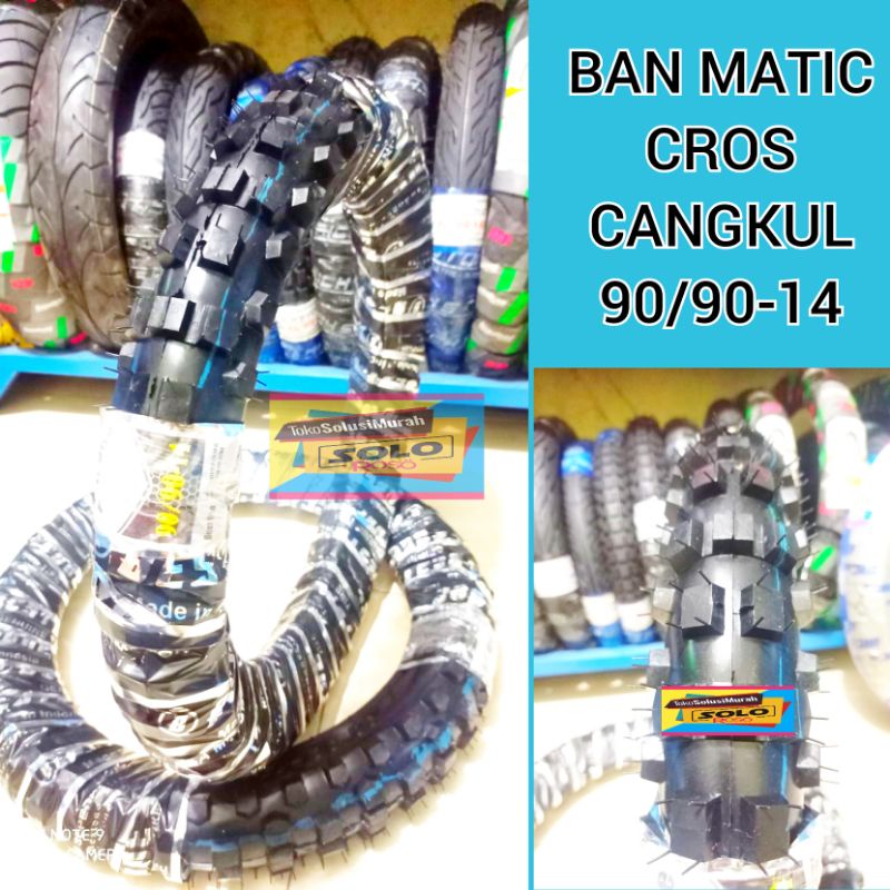 Ban Montor Metic Cros 90/90-14 ban honda beat vario spacy scupy mio spin xeon fino nex xread ban lua