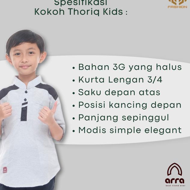 baju koko anak baju koko anak laki laki cowok baju koko anak - Hitam, XL