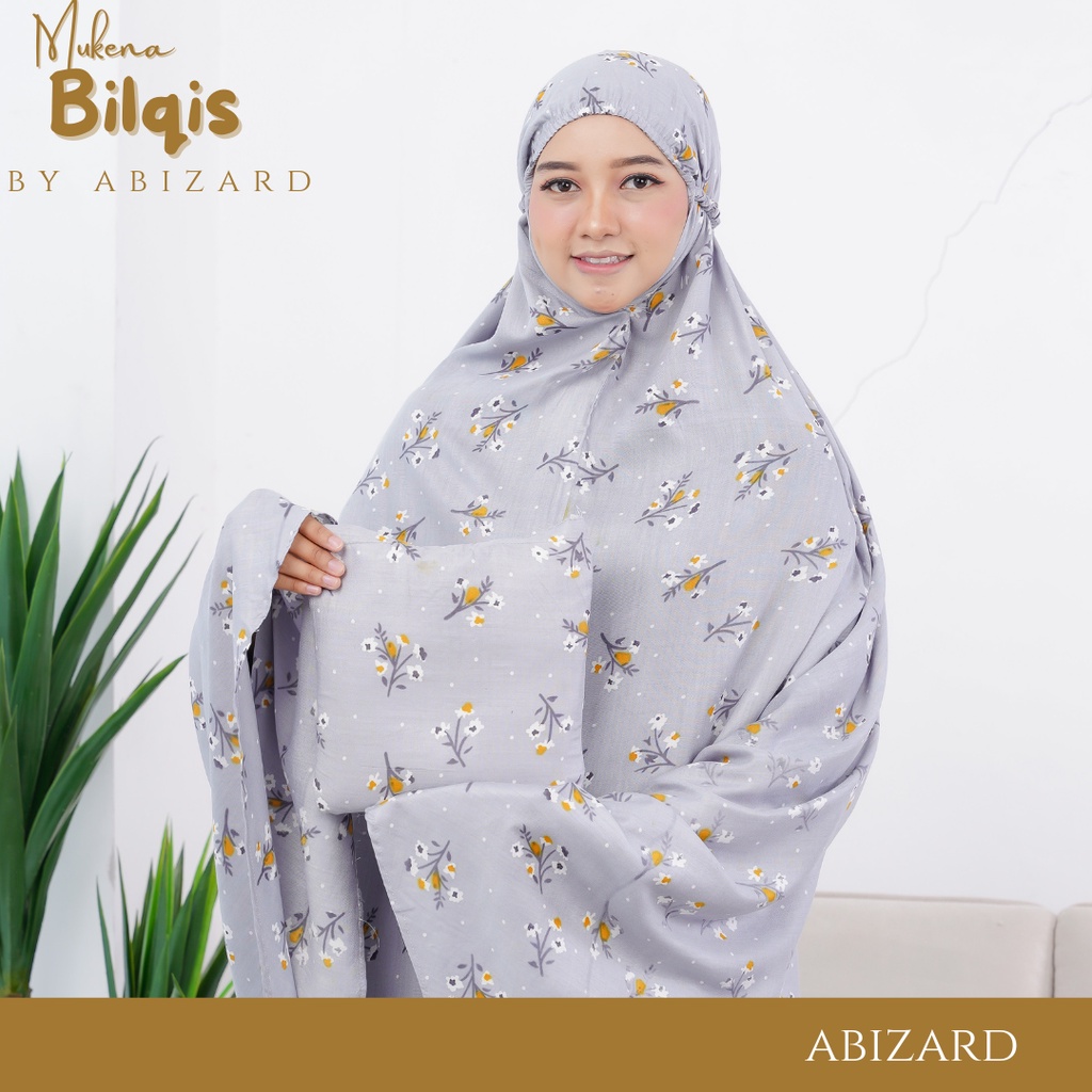 Abizard Mukena Rayon Bali Dewasa Termurah SALSABILA Ukuran Standart Jumbo