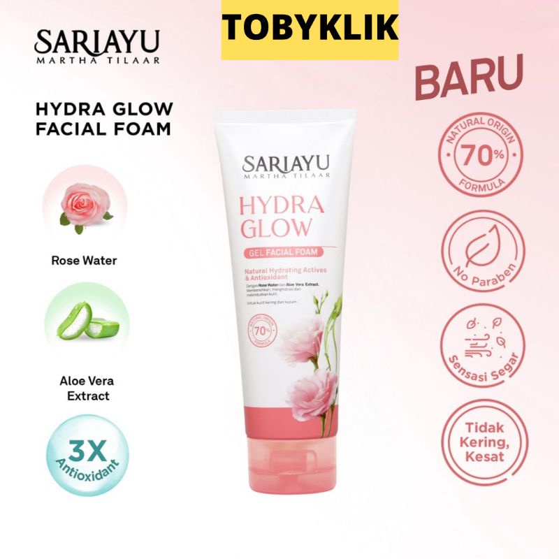 Sariayu Hydraglow Gel Facial Foam 100gr