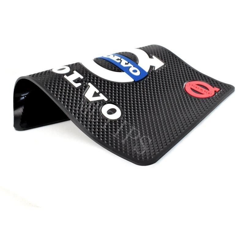Volvo 1 / 2Pcs Pad Karet Anti Slip Multifungsi Holder Handphone Untuk Dashboard Mobil S80 XC90 V60 XC60 S60 XC40