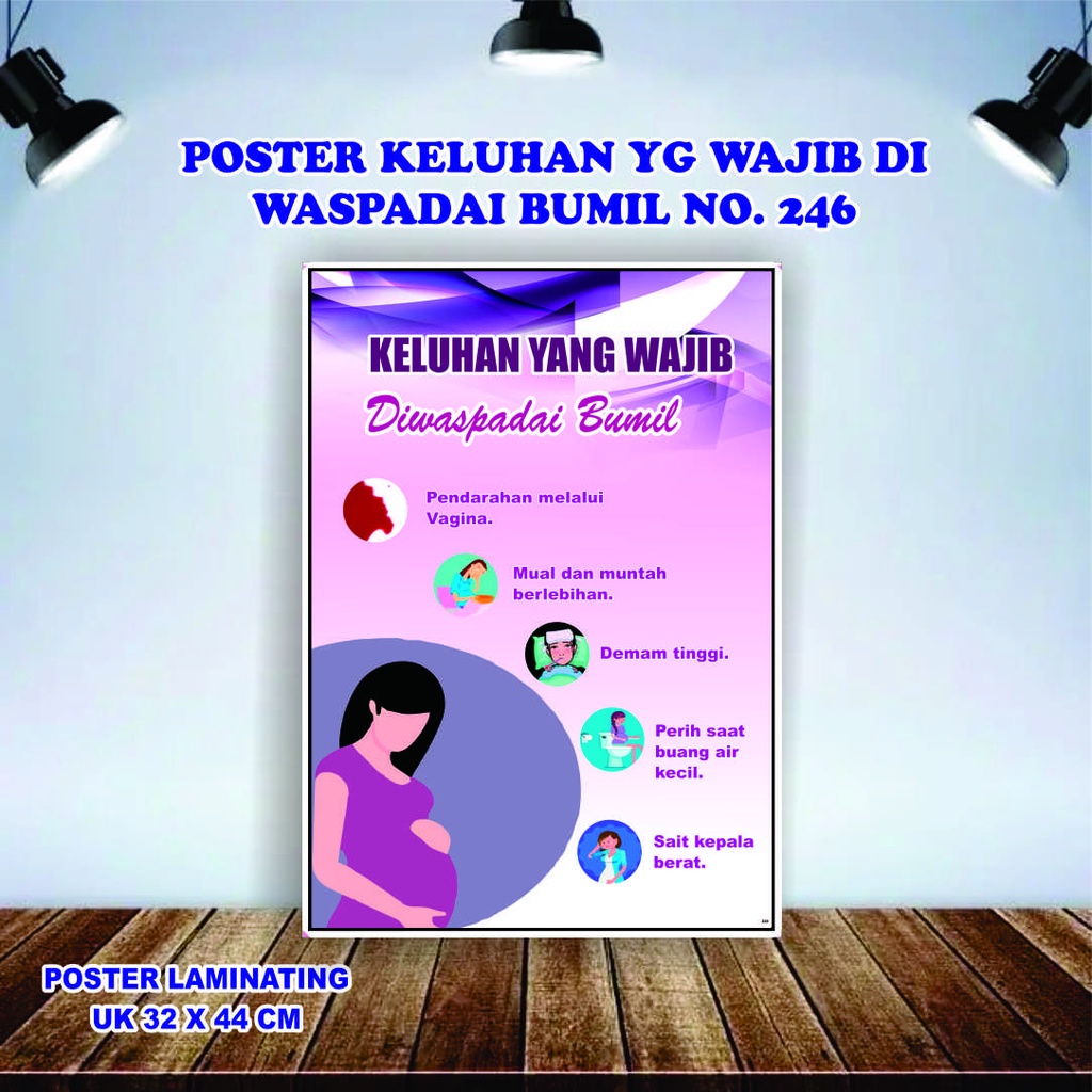 POSTER KELUHAN YG WAJIB DI WASPADAI BUMIL( 246)