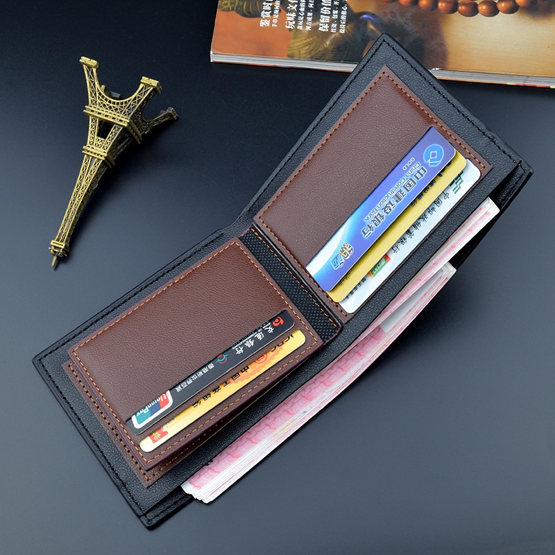 DOMPET LIPAT PRIA PREMIUM DAIQISI KULIT HITAM FLUX RESLETING WA600B5 SLOT KARTU UANG COWOK KEREN KEKINIAN BRANDED DISTRO LAKI REMAJA DEWASA SIMPLE MURAH