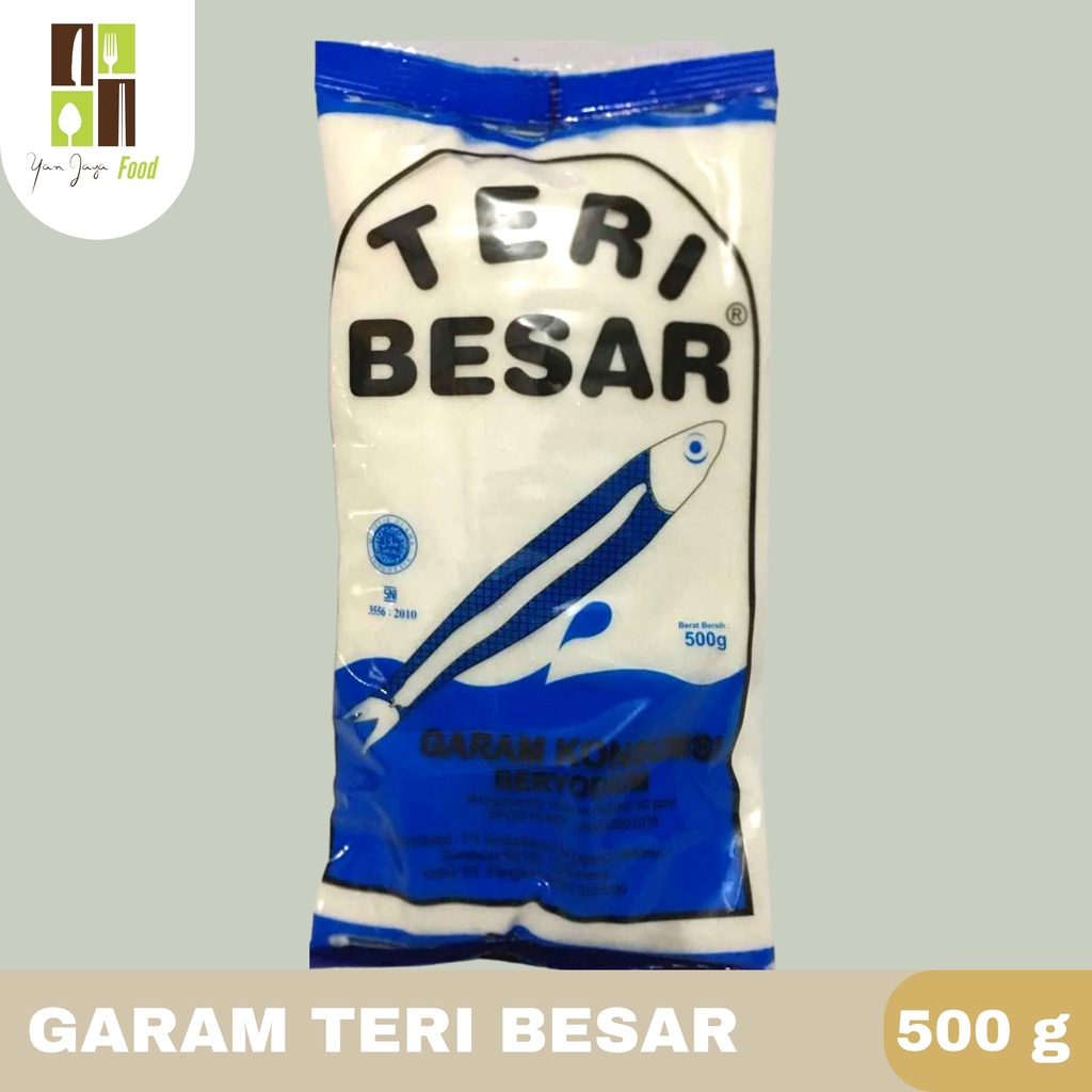 Garam Konsumsi Beryodium Teri Besar [250g/500g]